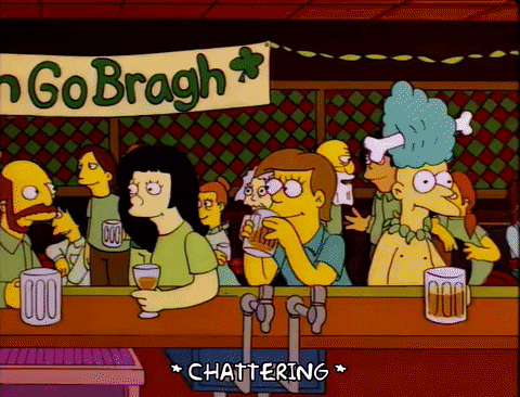 season 8 drinking GIF