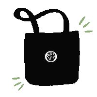 GreenSpirits bag sustainability sustainable fashion slow fashion Sticker