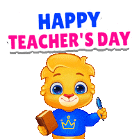 Teachers Day Teacher Sticker by Lucas and Friends by RV AppStudios