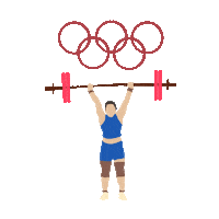 Summer Olympics Gold Sticker