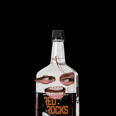 Red Rocks Drinking GIF by Red Rocks Spirits