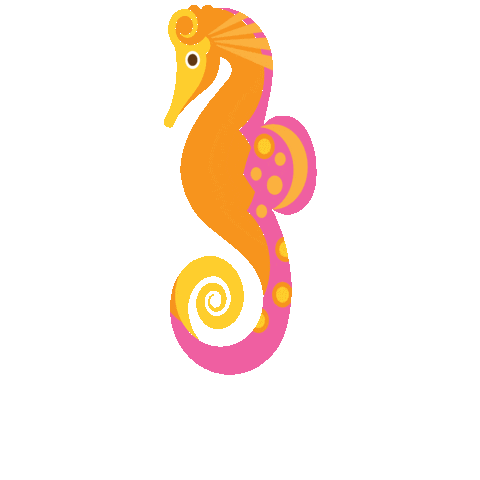 audubonnature seahorse audubon audubon nature institute audubon nature Sticker