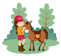 Horse Love Sticker by Giocamondo