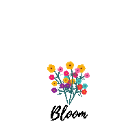 belmonili bloom spring flowers flowers growing bel monili Sticker