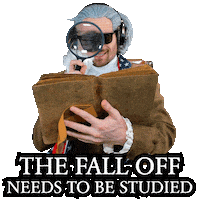 Fall Off Has Been Sticker