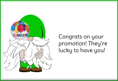 Congratulations Gnome GIF