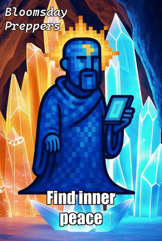 Mindfulness Crystals GIF by Bloomsday Preppers