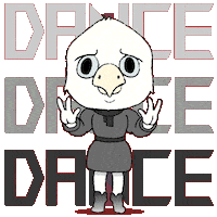 Dance Girl Sticker
