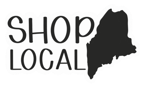 Maine Shoplocal Sticker by Minka Home