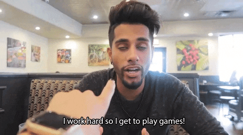 work hard video games GIF by Much