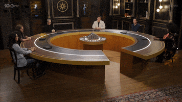 Round Table GIF by The Traitors Australia