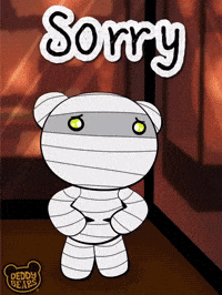 Sad Forgive Me GIF by DeddyBears