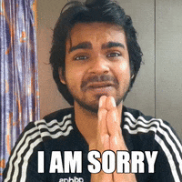 milindmehta sad crying sorry please GIF