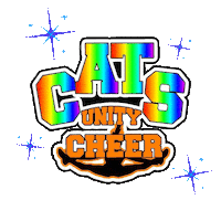 Cats Unity Cheer Sticker by Spellbound Academy of Dance