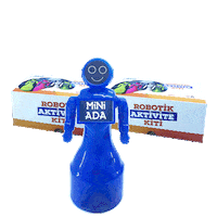 Fun Robot Sticker by AKINSOFT