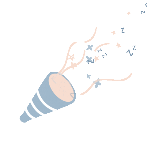 LittleZSleep baby cheers star stars Sticker