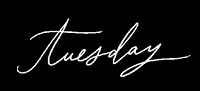 krysteliart lettering tuesday weekdays happytuesday GIF