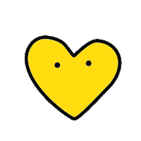 Happy Heart Sticker by Pysselbolaget