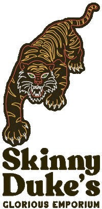 SkinnyDukes kelowna nixonhospitality skinnydukes tigertiger Sticker