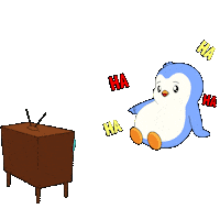 Cracking Up Lol Sticker by Pudgy Penguins