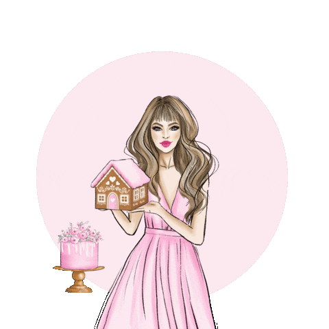 colectiidulci gingerbread macarons gingerbread house turta dulce Sticker