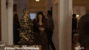 Christmas Tree Love GIF by Hallmark Channel