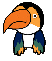 Toucan Sticker by Roarsome