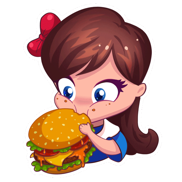 Burger Astownishing Sticker by Township