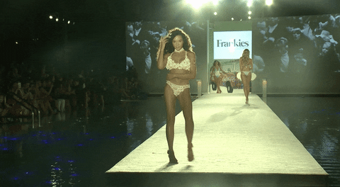 sexy fashion show GIF by Frankies Bikinis