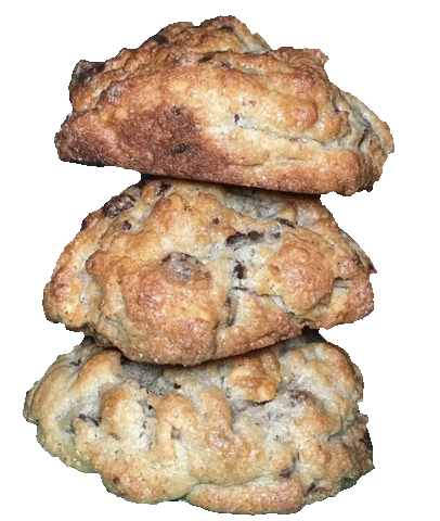 Chocolate Chip Cookie Sticker by Levain Bakery