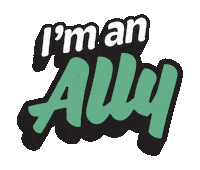 Ally Sticker by Fondation Emergence