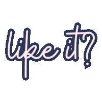 Like It Sticker by Ulka Rocks