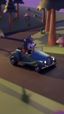 Driving Road Trip GIF by AshleyBlanchette