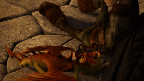 cuddle GIF by How To Train Your Dragon