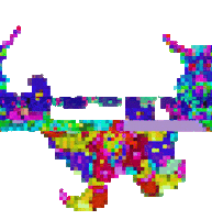 Puerto Rican Glitch Sticker by MOYOGASH