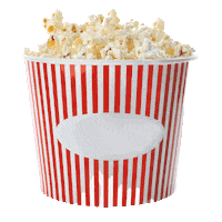 Fun Popcorn Sticker by A B R A C A D A B R A