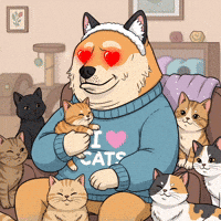 Shiba Inu Love GIF by Doge Pound