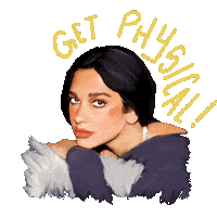 Dua Lipa Woman Sticker by Mirror