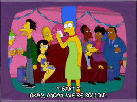 marge simpson video GIF