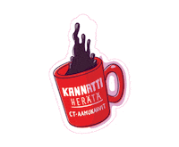 crazy town aamukahvit ct-aamukahvit Sticker
