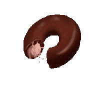 Alasature healthy chocolate tasty donut Sticker