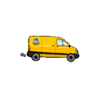 campercover travel motor viajar amarillo Sticker