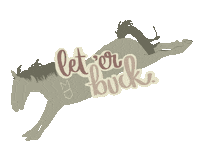 Cowboy Rodeo Sticker by Molly Virginia Morris Photography