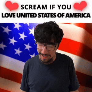 SCREAM IF YOU LOVE UNITED STATES OF AMERICA