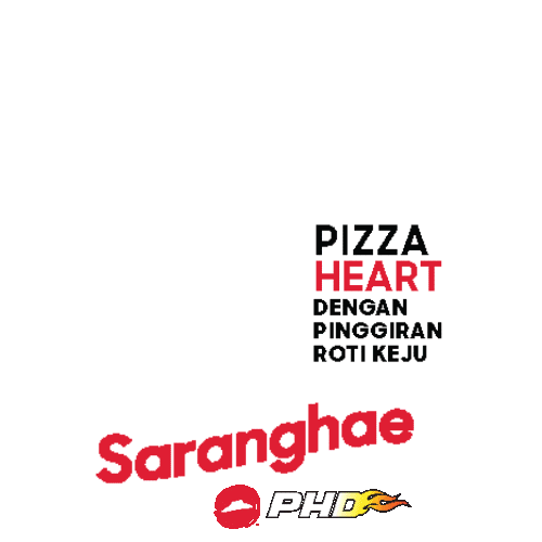 Phd Give Heart Sticker by PizzaHutID