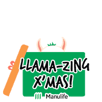 Christmas Greetings Sticker by Manulife Singapore