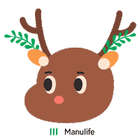 Christmas Greetings Sticker by Manulife Singapore