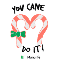Heart Christmas Sticker by Manulife Singapore