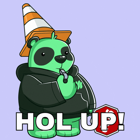 Hold On No GIF by SuperVerse