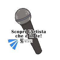Singer Sticker by Accademia Artisti